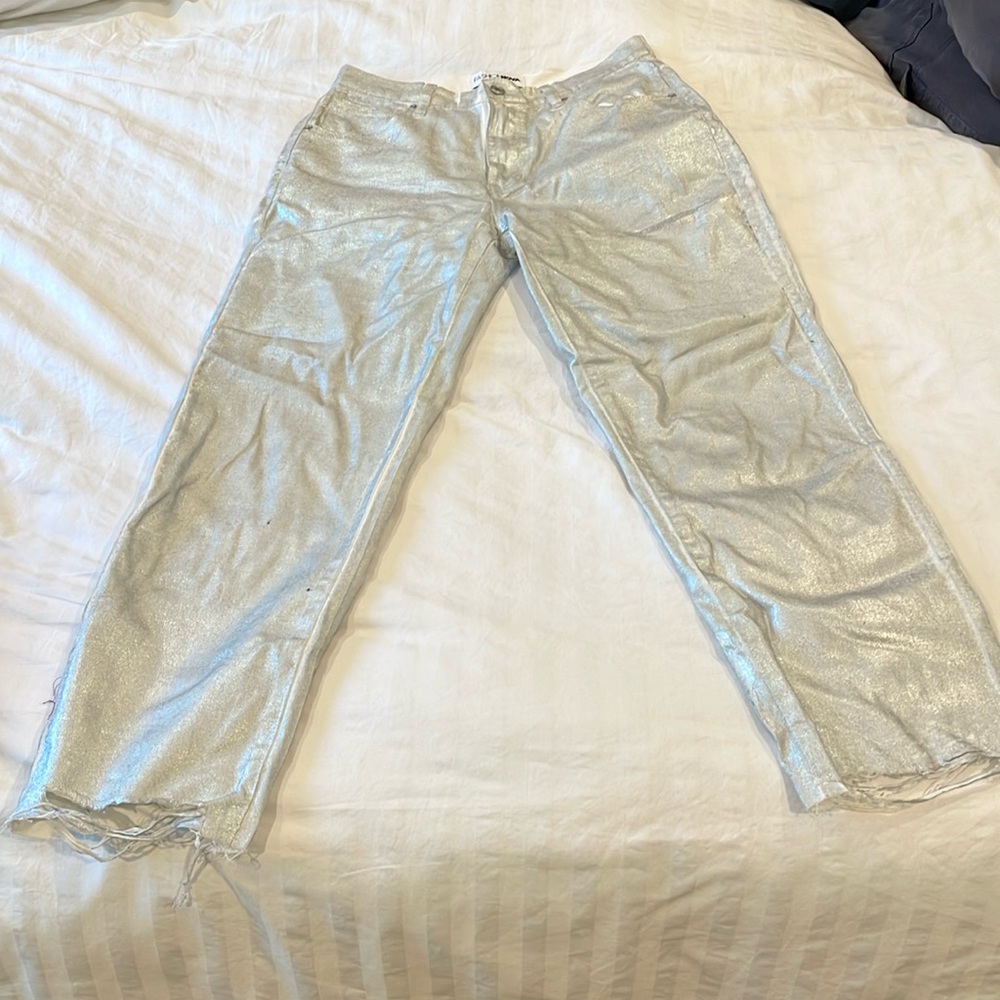 Silver pants
